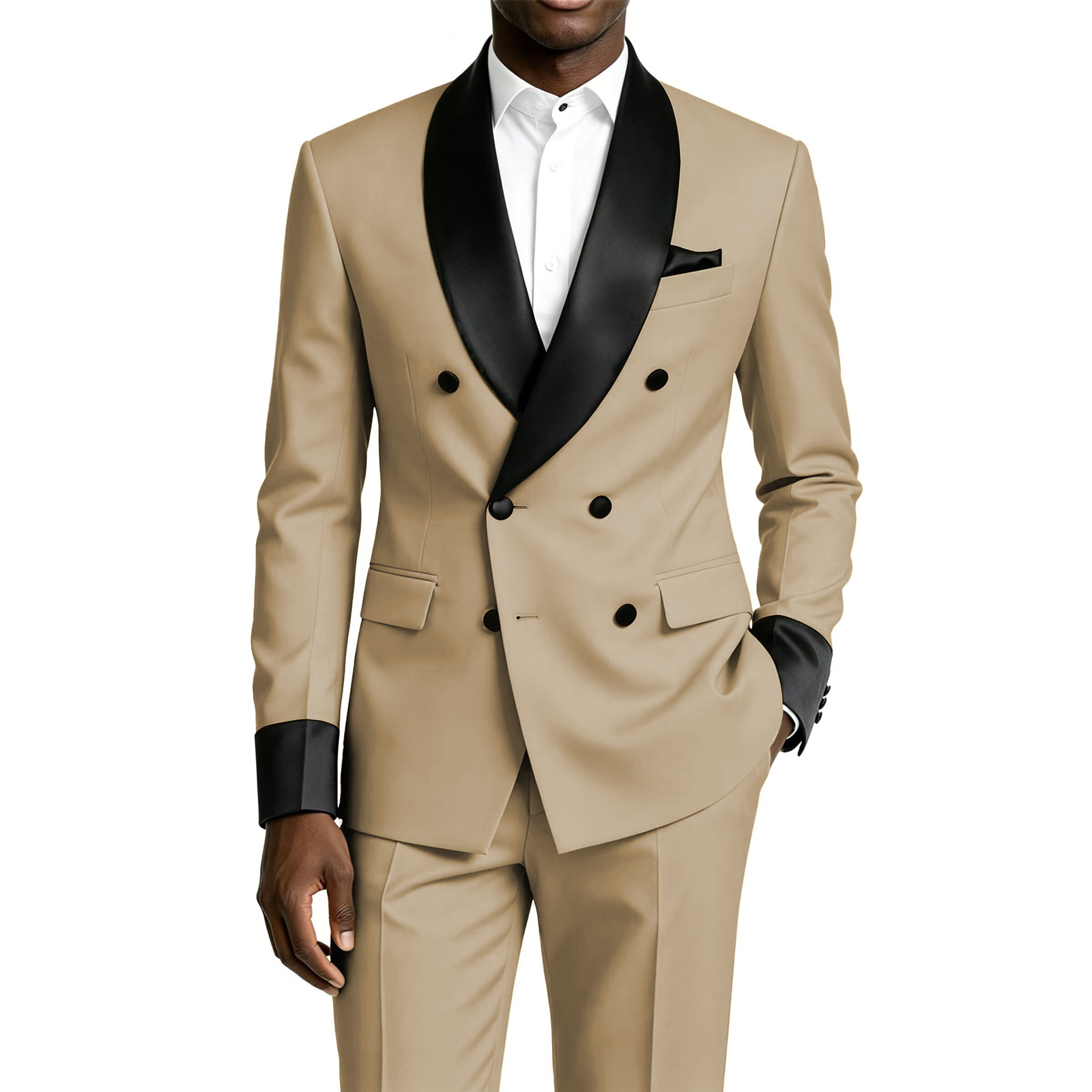 Men Formal Wear For Dinner - Men's Tuxedo Suit 2 Piece Douuit