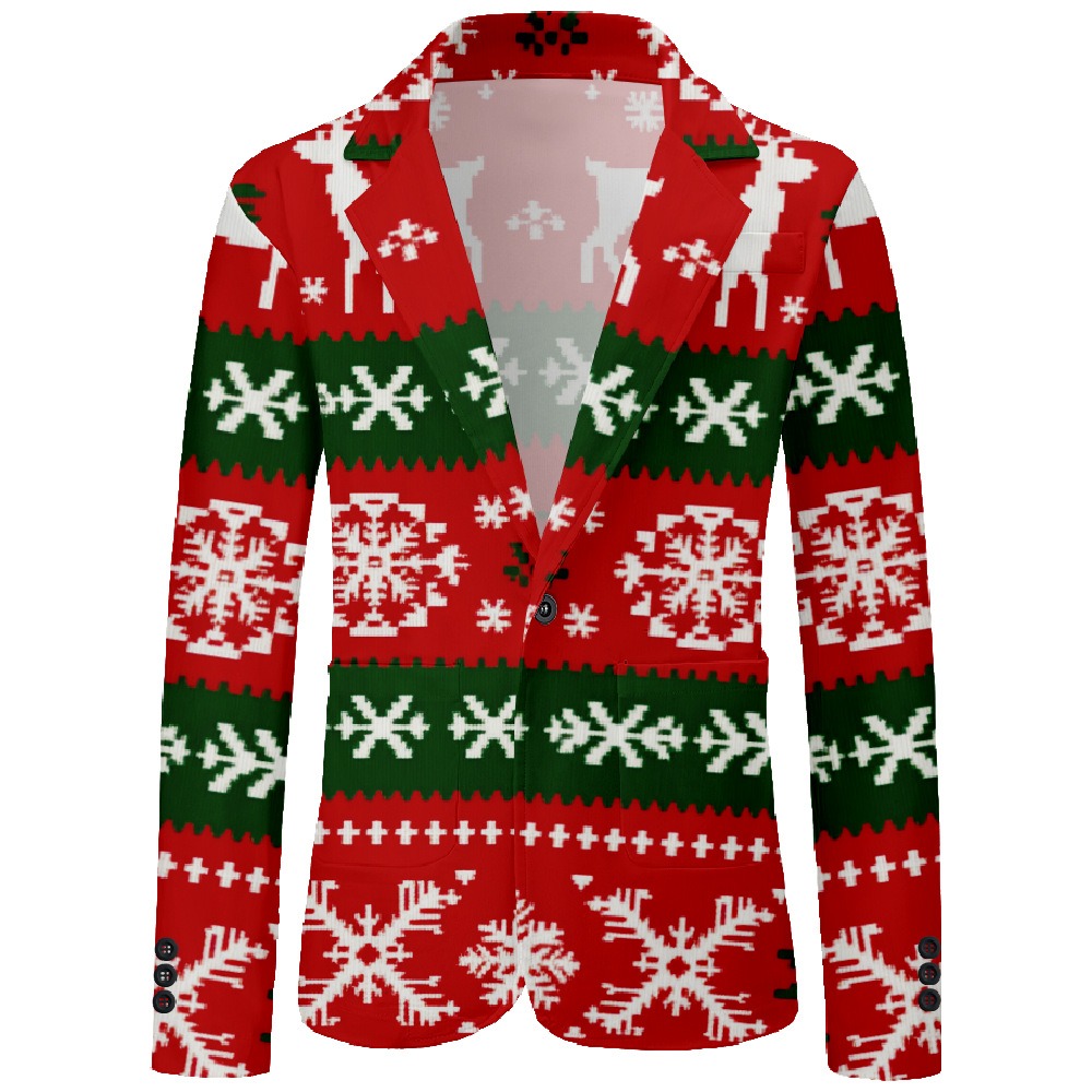 Men's Festive Xmas Casual Blaz - Men Formal Wear With Coat review and price