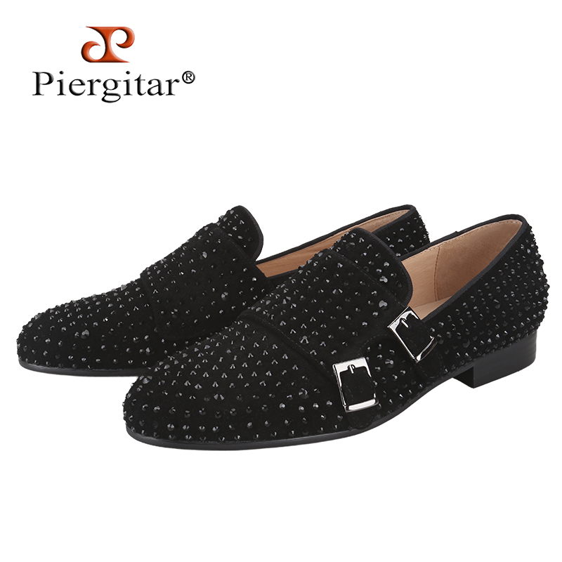 Piergitar New Black Suede Men  - Men'S Style Formal Wear review and price