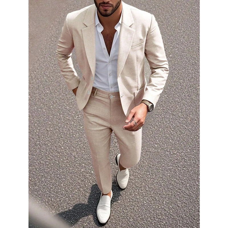 Business Men's Solid Color Sui - Men Formal Wear For Dinner review and price