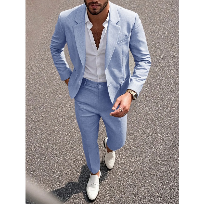 Business Men's Solid Color Sui - Men Formal Wear For Dinner review and price