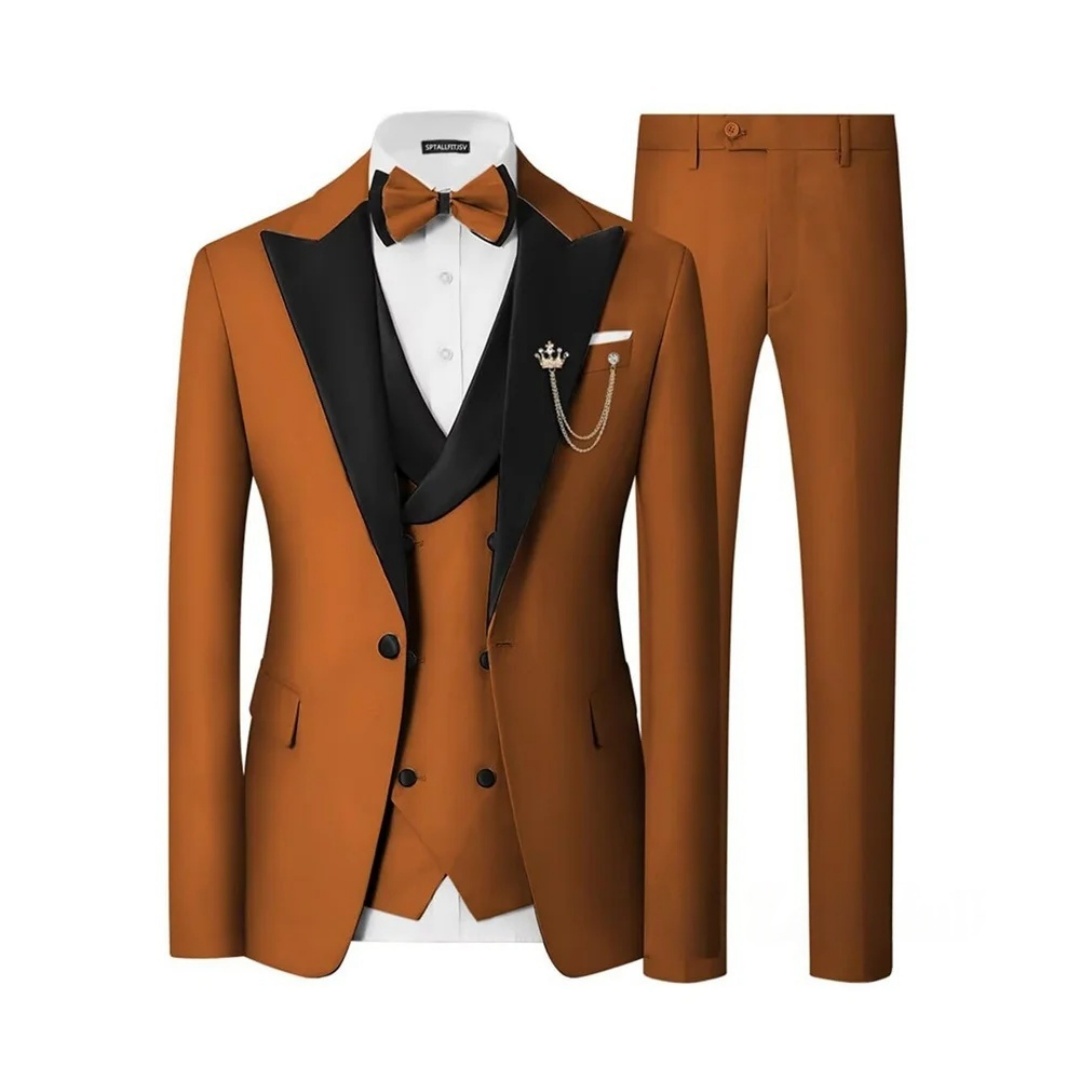 Men's Slim Fit 3 Piece Tuxedo  - Men Formal Wear For Dinner review and price