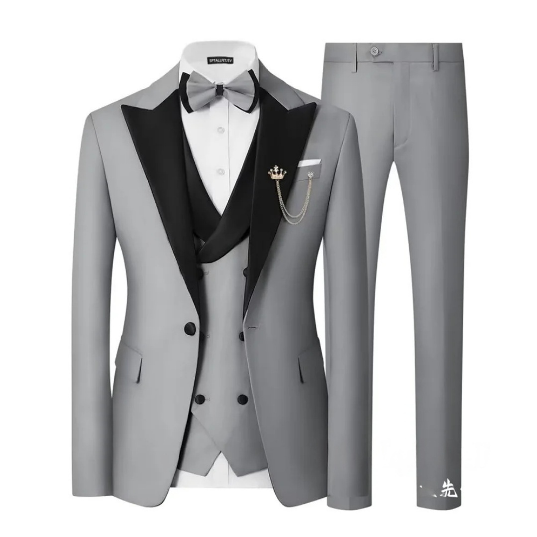 Men's Slim Fit 3 Piece Tuxedo  - Men Formal Wear For Dinner review and price