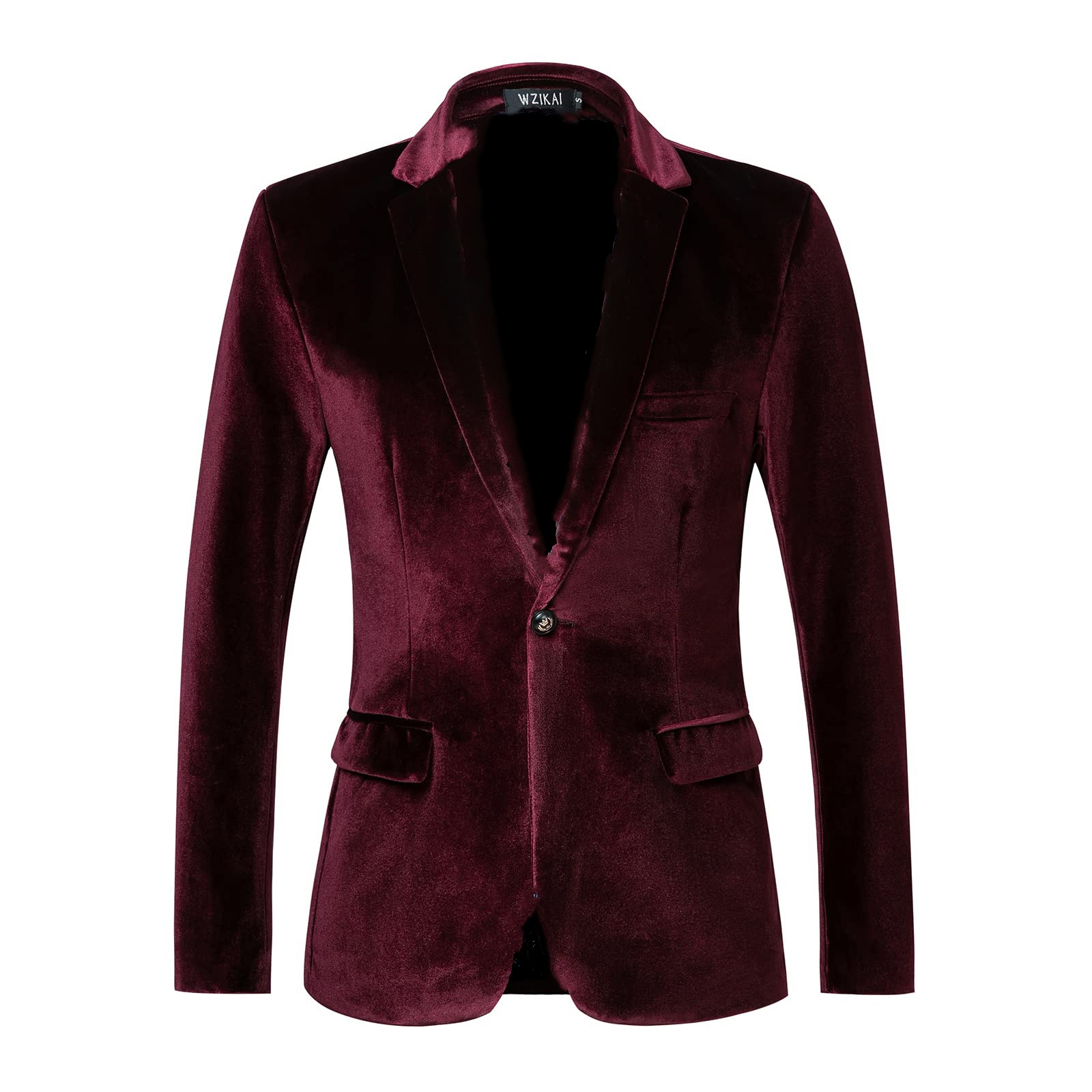 Men's Slim Fit Velvet Blazer J - Men'S Style Formal Wear review and price