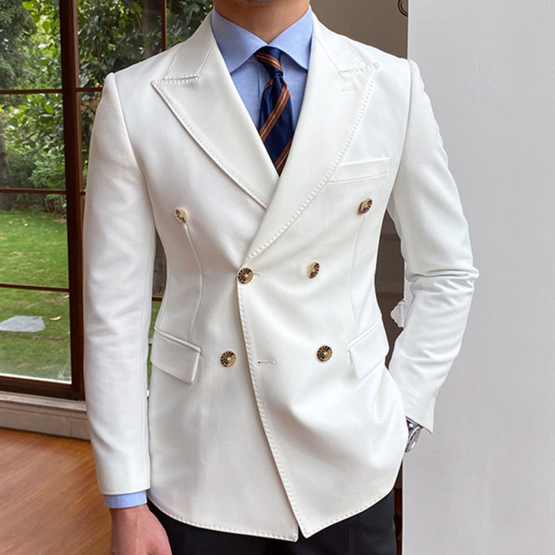 Solid Wedding Men Suits Blazer - Men Formal Wear With Coat review and price