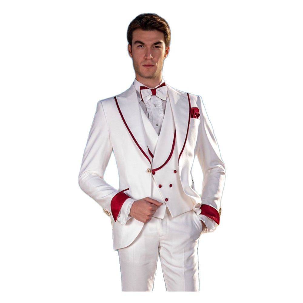 Custom Made White Men Suits We - Men Formal Party Wear Dress review and price