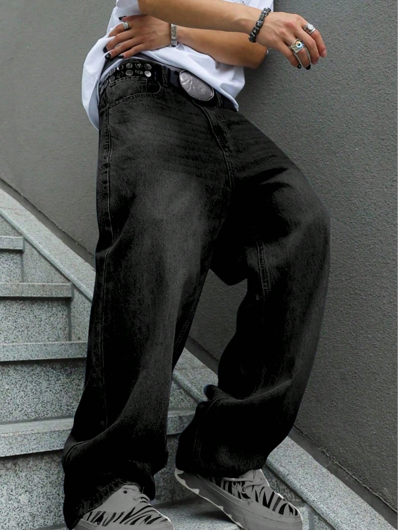 Men'S Straight-Leg Loose Jeans - Men'S Style Formal Wear review and price