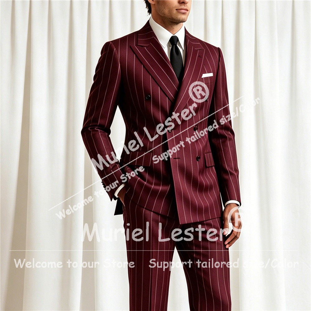 Elegant Stripes Suit Men 2 Pie - Men'S Style Formal Wear review and price