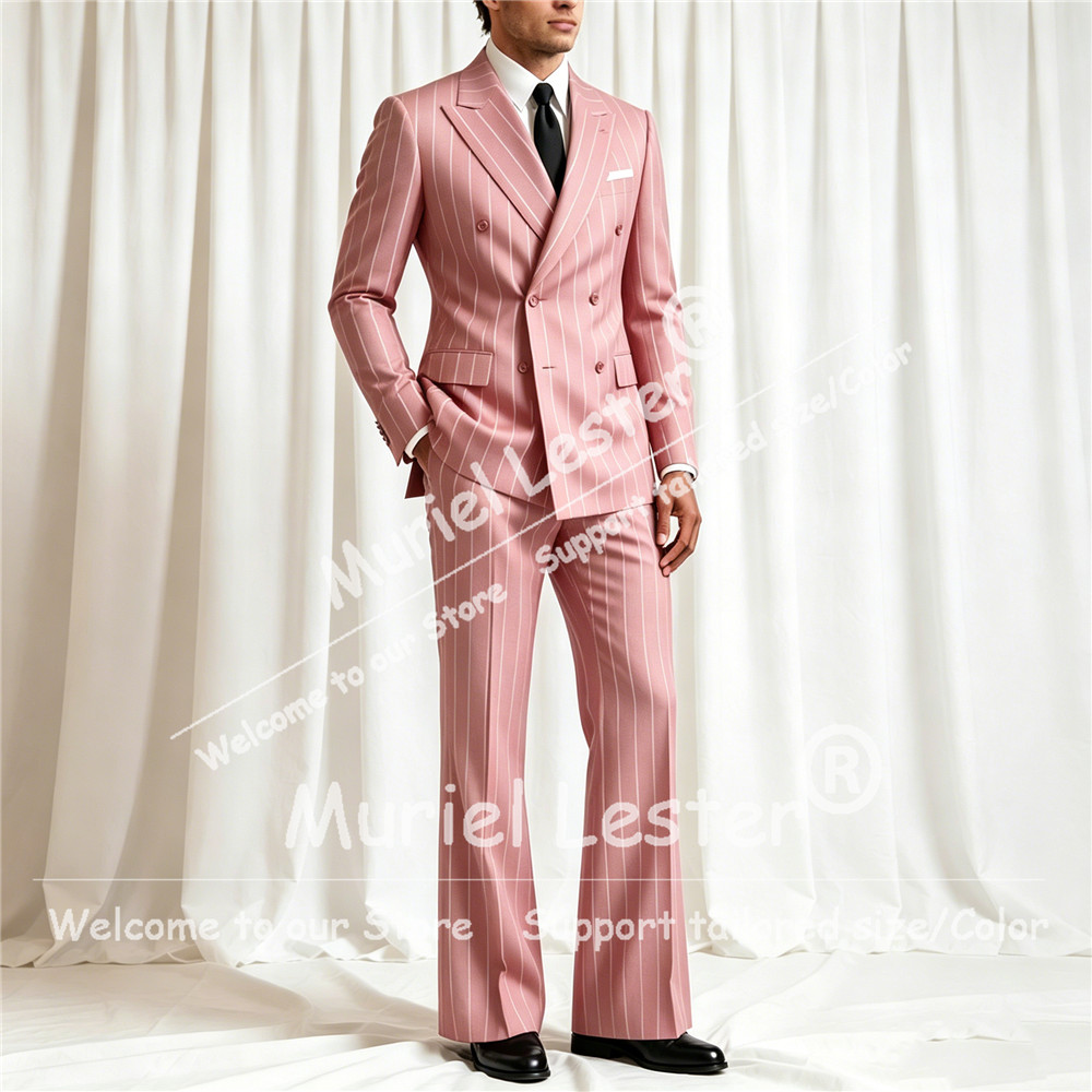 Elegant Stripes Suit Men 2 Pie - Men'S Style Formal Wear review and price