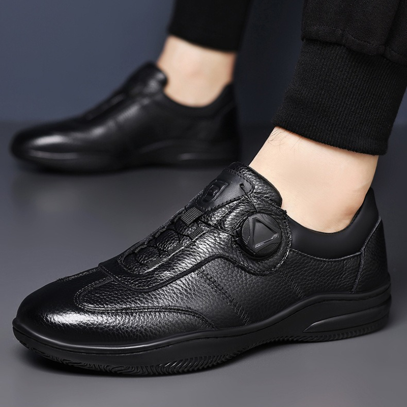 Trendy Leather Shoes Men Casua - Men Formal Wear With Sneakers review and price