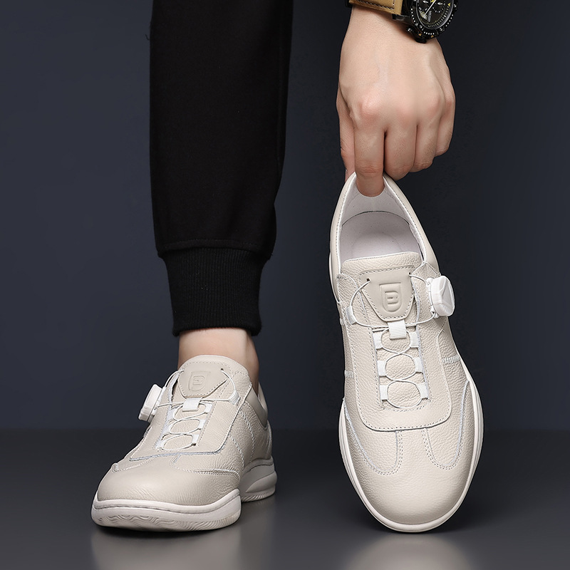 Trendy Leather Shoes Men Casua - Men Formal Wear With Sneakers review and price