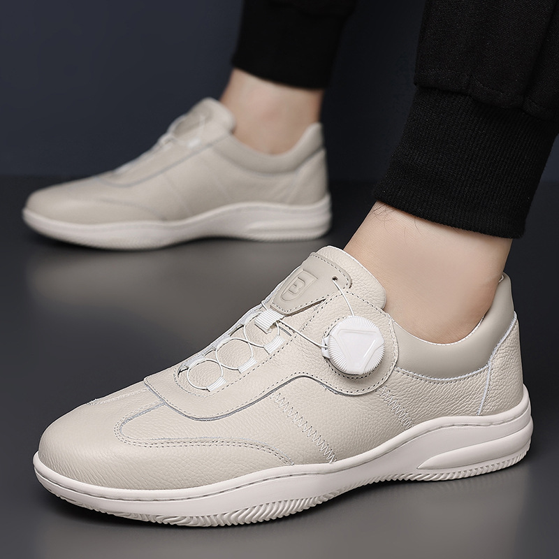 Trendy Leather Shoes Men Casua - Men Formal Wear With Sneakers review and price