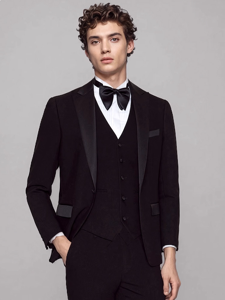 Mens Suits Set Luxury Black Fo - Men Formal Wear For Dinner review and price