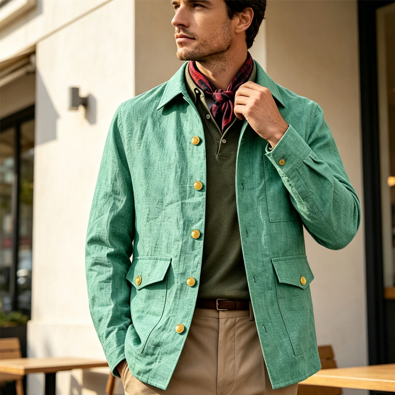 Vintage Men's Linen Jacket Lap - Men Formal Wear With Coat review and price