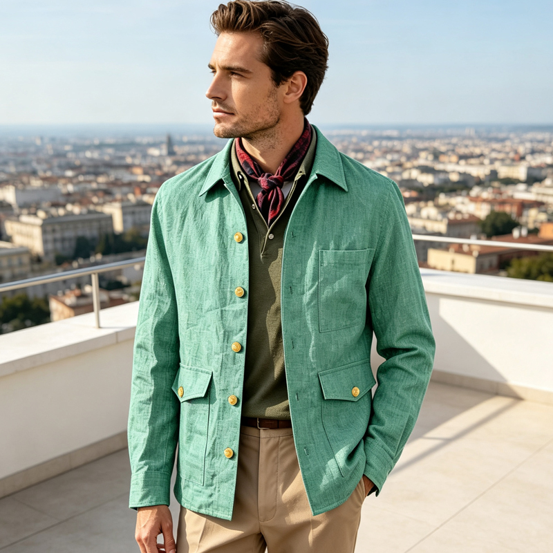 Vintage Men's Linen Jacket Lap - Men Formal Wear With Coat review and price