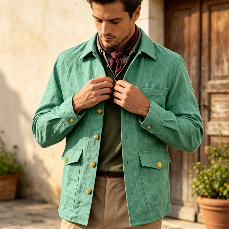 Vintage Men's Linen Jacket Lap - Men Formal Wear With Coat review and price